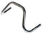 BLB Lenker Escobar Vintage Moustache Silver Chrom (Fixed Lenker) / Handlebar Escobar Vintage Track Moustache Chromed Silver (Handlebars Fixed)