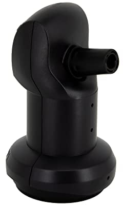 Premium X Single LNB - 1Fach - für 1 Teilnehmer - 4K Full HD - mit Wetterschutz und LTE Filter für Satellitenschüssel Digital TV Fernseher SAT Receiver - Schwarz