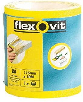 Flexovit High Performance Sanding Roll 115mm 5m 60g