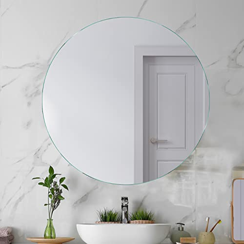 SARAR Badspiegel Spiegel Badezimmerspiegel 190x80cm Made in Germany Wandspiegel Mirror Spiegel Bad ohne Licht KS6