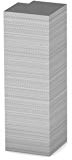 Prinz Außeneckefür Aluminium-Sockelleiste Cultus45 - Nr. 352 - Edelstahl gebürstet - 60 x 14 mm (Außenecke)