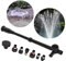 Ladieshow Fountain Connectors Set,Submersible Pump Interfaces & Regulating Valve & Connector Tube & Fountain Head,Multifunction Fountain Sprayer Nozzle Kit Accessories for Aquarium Fish Tanks Pond