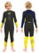 Gogokids Muta Termica per Bambini - Costumi da Bagno Ragazzi Muta da Sub Intero 2.5mm Neoprene Costumi da Mare per Nuotare Immersioni Protezione Solare UV 50+, XL