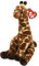 TY 2008081 Giraffe ausgestopftes Tier, Mehrfarbig