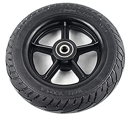 SXFYHXY 8 Zoll Scooter Reifen Mit Felgen Solid Ersatzräder Wheel Scooter Vollgummi Tyre Reifen 200x50 Räder Elektrische Radnabe Nicht Pneumatische Reifen Für Elektroroller