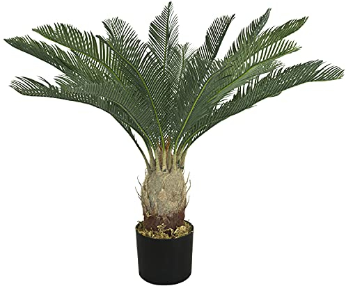 Decovego Palmizio Palma Artificiale Albero Pianta Artificiale Selezione, Selezione pianta di Palma:Palma Modello 9 (80 cm)