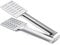 Royal Cuisine Teebeutelpresse aus Edelstahl, Zange, Löffel, Siebclip zum Greifen von Eiswürfeln (15 cm)