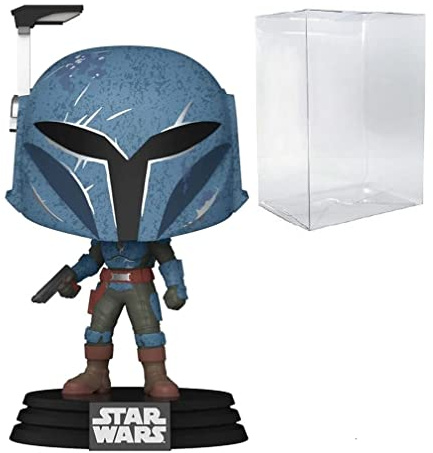POP Star Wars: The Mandalorian - Koska Reeves Specialty Series Funko Vinyl Figure (Bundled with Compatible Box Protector Case), Multicolor, 3.75 inches
