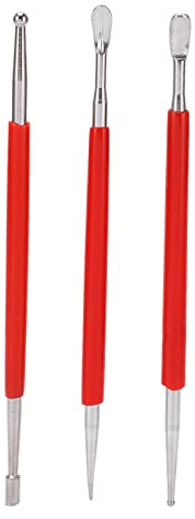 SYH&AQYE 3 STK. Doppelter Tracing-Punkts tilikus, Bildmuster-Tracing-Stylus Prägung Stylus zum Zeichnen, Malerei Gesteine Mandalas, Art Dot Tools