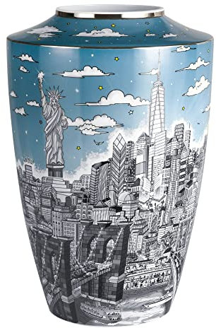 Vase Charles Fazzino Reflection of New York - Pop Art