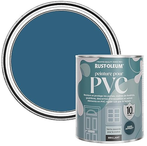 Rust-Oleum Blue uPVC Door and Window Paint In Gloss Finish - Cobalt 750ml