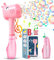 Panacare Electric Bubble Machine, Giraffe Bubble Toy 4000+ Bubbles/Min with 290 ML Super Bubble Liquid, Suitable for Outdoors/Partys/Weddings, Bubble Machine for Children