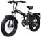 DEEPOWER K306 Electric Bike, Folding EBike, 48V 13Ah Battery, Range 35 Miles, 14 Electric Bicycle for Adults Teens, Multi-Shock Absorption, Mini Commuter EBike with Phone Holder & USB Charging Port