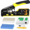 Lsoar rj45 - Set di pinze crimpatrici per connettori di rete CAT5/CAT6/CAT7