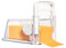Yolispa 4- in- 1 Cheese Chopper Slicer Grater with Container for up to 2lb Cheese Blocks