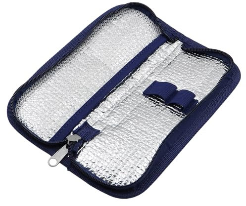 Hsthe Sea Insulin-Pen-Box – Medizin-Kühltasche, Insulin-Kühler, Reisetasche, Diabetes-Kühler, Organizer, Diabetes-Tasche für Insulin-Injektionen