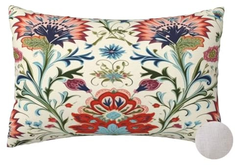 Kissenbezug 40x60 cm 2er Set Kissen Boho Dekokissen, Kissenbezug nordisch Kissenbezüge Sofakissen Zierkissen Kissenhülle Weicher Kopfkissenbezug Mit ReißVerschluss für Couch Deko Schlafzimmer-dm152