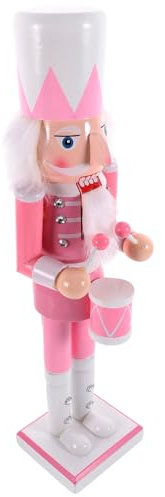 Beatifufu Holz Nussknacker Figur Für Weihnachten Dekoration Tischplatte Ornament Weihnachtsdeko Schmuck