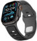 Anlinser Sport Straps Compatible with Apple Watch Strap/Apple Watch Ultra 2 Strap 49mm 46mm 45mm 44mm 42mm for Men Women, Silicone Loop Band Designed for iWatch Ultra Series 10 9 8 7 SE, Black-Grey