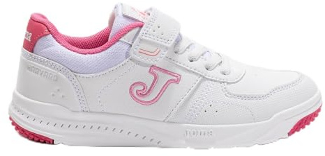 Joma Unisex Kinder W.Harvard Jr 2513 Blanco Rosa Sneaker
