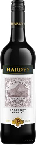 Hardys Stamp Cabernet Merlot Red Wine, 75cl (Pack of 6)