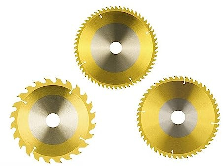 Saw Blade Coated TCT Saw Disc 3pcs 210mm 24T,48T,60T Circular Saw Blade Carbide Tipped Wood Cutting Disc