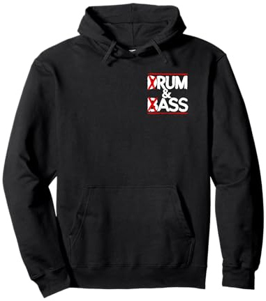 Drum And Bass Rum & Ass Pullover Hoodie