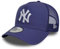 New Era New York Yankees MLB Casquette Snapback réglable Casquette de Camionneur Baseball NY Violet
