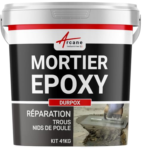 Malta epossidica per calcestruzzo Riparazione di buche, avvallamenti - DURPOX - 41 kg - ARCANE INDUSTRIES
