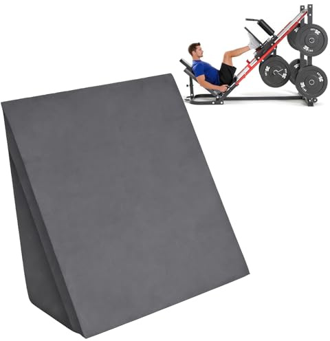 Anicuta Leg Press Machine Pad for Bench, Back and Knee Wedge Pads | Leg Press Attachment for Lumbar Support,Lightweight Cone-Shaped Fitness Equipment