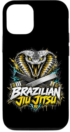 Hülle für iPhone 12/12 Pro Brazilian Jiu-Jitsu Schlange – Aggressives BJJ Grappling