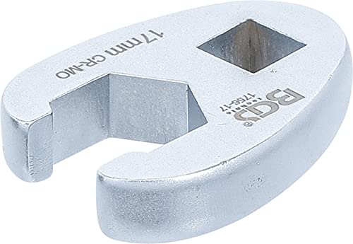 BGS 1756-17 | Llave boca hexagonal abierta (crowfoot) | entrada 10 mm (3/8) | 17 mm