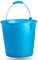 Ecoplast | Secchio 17 Litri con Manico Ergonomico e Becco, Azzurro, ø 34, Made in Italy