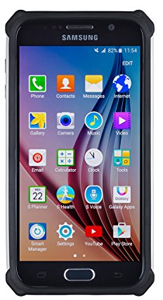 CAT Caterpillar Active Urban Clip-On Schutzhülle Case Cover für Samsung Galaxy S6 - Schwarz