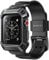 SUPCASE [Unicorn Beetle Pro Custodia per Apple Watch 3 [42 mm], robusta custodia protettiva con cinturini per Apple Watch Series 3/2/1, Nero, 1, Moderno