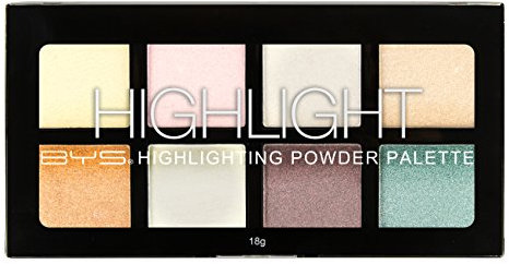 BYS Make-up – Palette 8 Highlighters kompakten
