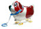 Kopper-24 Airwalker Ballon Hund 3 - laufendender Hunde Luftballon Tier Helium Walking Folienballon Deko für Kinder Geburtstag Party Hochzeit Kinder Geschenk JGA Dekoration Tierballons Laufen