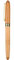 Bewinner 1pc 5 Size Nib Calligraphy Art Fountain Pen, Broad Stub Chisel-pointed Nib with Bamboo Plywood Handle & Piston-style Ink Reservoir for Writing Gothic, Italic, Arabic, etc.(1.5mm)