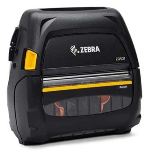 ZEBRA DT Printer ZQ521, Media Width 4.45/113mm English/Latin, W125801990 (4.45/113mm English/Latin Fonts, Dual 802.11ac/Bluetooth 4.1 ZQ521, Direct Thermal, 203 x 203 DPI, 127)
