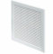 Rejilla de ventilación blanca de 200 mm x 200 mm, cubierta de ventilación para pared de conducto, 20 x 20 cm