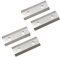 qinggw 2 Pair Garden Shredder Blades Chipper Knife Spare Parts Replacement For SCREWFIX TITAN TTB3535HR 2500W Tools Accessories