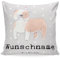 Mr. & Mrs. Panda Personalisiertes Kissen Englische Bulldogge Lebensretter - Personalisierte Geschenke, Bedrucken, Wunschname, Kopfkissen,