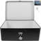 Zerodeko Scatola di immagazzinaggio in latta rettangolare in stile retrò con lucchetto Casa Cucina Desktop Storage Tin Canister Cioccolato Caramelle Tè Caffè Cosmetici Gioielli Foto Regalo