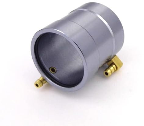 PRODCA Spielzeugzubehör 28 mm bürstenloser Motor Wasserkühlung Jacke Wassergekühlte Schlauchabdeckung Kompatibel mit 2835 2850 2860 RC Boot Speed V/O MONO Katamaran Hydroplane (Farbe: Grau)