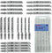 AIKENSAI 20-Piece T118AF T118BF T127D T118GFS T118AO Jigsaw Blades T Shank for Metal Jig Saw Blade Set Compatible with Power Jig Saws RYOBI Milwaukee Makita Bosch DeWalt etc