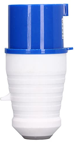 Prise IP44 Étanche 32A CEE 220-250V Bleu pour Atelier Camping et Alimentation Industrielle