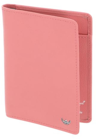Golden Head Leder Madrid RFID Protect Ausweisetui 4480 Koralle
