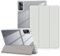 DINGGUAGUA Custodia per Xiaomi Redmi Pad SE 11 Pollici Tablet, Con S Pen Holder - Antiurto Sottile Cover Posteriore Trasparente,Grigio