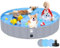 Gindoly Hundepool,Faltbare Hundepools für Kleine, Mittlere&Große,Swimmingpool Planschbecken Hundebadewanne Faltbarer für Hunde und Katzen,Abriebfest&Rutschfest-140 * 30cm