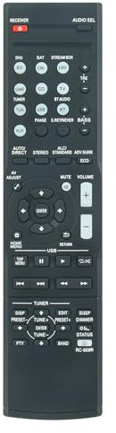 AULCMEET RC-929R Neue Ersatz Fernbedienung passend für Pioneer AV Receiver VSX-531 VSX-532